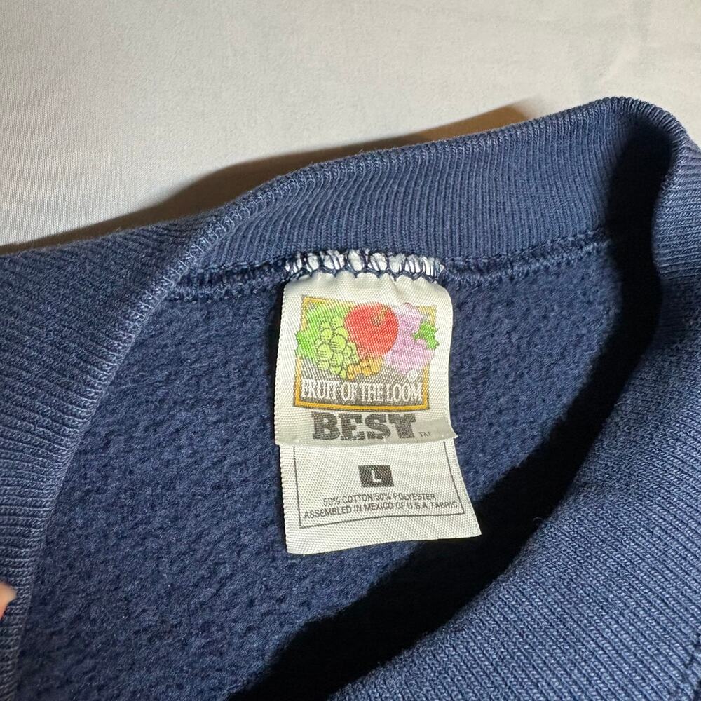 Vintage navy blue nova scotia crewneck sweatshirt - Picture 3 of 5